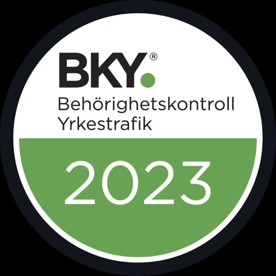 BKY - Behörighetskontroll Yrkestrafik 2022
